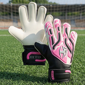 Gants de gardien de but personnalisés pour adultes et jeunes, gants de football professionnels avec latex super adhérent - Product Image 4
