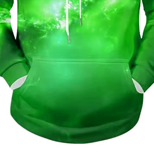 Sudadera con Capucha de Algodón para Hombre, Suave y Cómoda, Estilo Urbano Moderno, Calidad Premium, Informal, Elegante, Cálida para el Invierno, para Uso Diario - Product Image 3
