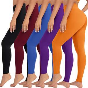 Leggings taille haute Power Motion en polyester, tissu extensible respirant, ajustement flexible, pour le fitness, le sport, le quotidien et les loisirs - Product Image 1