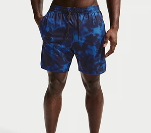 Shorts de bain écologiques pour hommes, motif floral, colorés, confortables, extensibles, coupe ample pour les sports d'été - Product Image 4