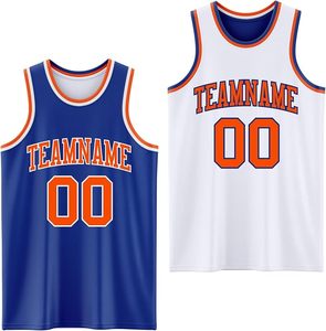 Camisetas de Baloncesto Reversibles Personalizadas para Hombres, Jóvenes, Niños y Niñas, Camisetas y Pantalones Cortos Deportivos Personalizados, Uniformes de Equipo con Estampado - Product Image 2
