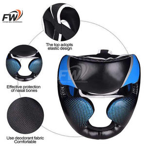 Nouveau design, protège-tête de boxe portable durable pour enfants et adultes, MMA, kick-boxing, avec matériau PU antidérapant pour l'entraînement de boxe - Product Image 2