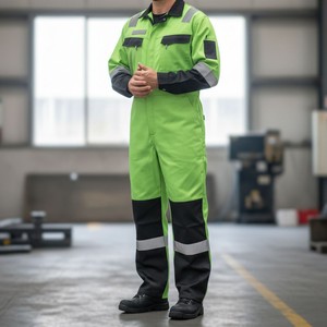 High Visibility Reflective <b>Overall</b> for Road <b>Construction</b> Engineering and Maintenance Professionals - Product Image 5