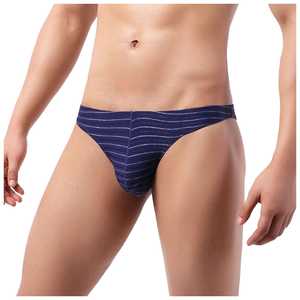 Caleçons pour hommes en modal respirant et confortable, coupe basse, sexy, à bord large, anti-frottement, pour l'été - Product Image 2