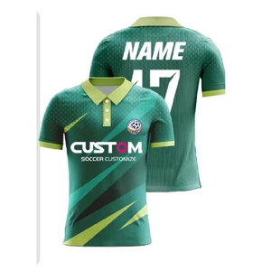 OEM USA Sublimation Polo Shirts <b>Soccer</b> Uniforms Custom Team Apparel Breathable Performance Sports Clothing - Product Image 2