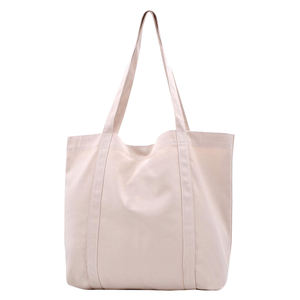 Bolsa de Lona Minimalista con Bolsillo Interior y Logotipo Personalizable para Mujeres y Hombres - Product Image 4