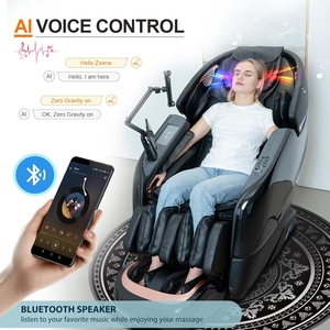 Silla de Masaje de Cuerpo Completo 8D de Gravedad Cero con Presión de Aire y Masajeador de Pies, Multifuncional de Lujo para el Hogar - Product Image 1