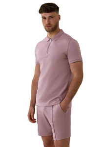 Ensemble polo et short thermique respirant imprimé pour homme, personnalisable en couleurs et tailles, avec fermeture éclair et imprimé, style streetwear - Product Image 2