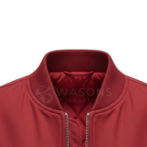 Light <b>Weight</b> Stylish Breathable Winter <b>Stand</b> Collar Front Logo Bomber Jacket Premium Quality Top Selling Men - Product Image 3