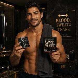 Blood Sweat and Tears Gym Bath Soap for Active Men and Women <b>Post</b> Training Body Cleansing Private <b>Label</b> Manufacturer Supplier - Product Image 6