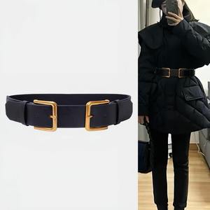 Ceintures de costume pour homme en cuir de vachette vintage personnalisables avec boucle en acier, imperméables, directement de l'usine - Product Image 4