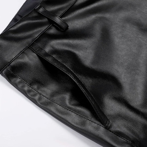 Pantalones Cortos de Cuero Personalizados para Hombre, Cuero Genuino de Alta Calidad, Transpirables, Cómodos, Elegantes, Ropa Casual para Exteriores - Product Image 6