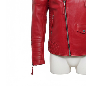 Giacca in Pelle alla Moda per Uomo, Ultimo Design, Personalizzabile con Logo Stampato, Vendita Calda - Product Image 4