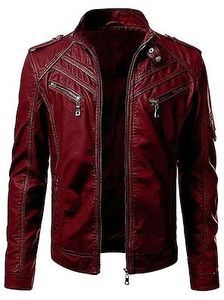 Fashionable Custom Design <b>Men</b> <b>Leather</b> <b>Jacket</b> Pakistan Made Top Product <b>Leather</b> <b>Jacket</b> for <b>Men</b> and Bikers winter <b>jacket</b> - Product Image 6