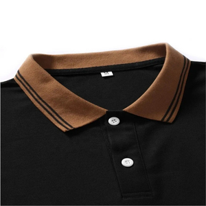 Camiseta de Golf de Manga Corta para Hombre, de Poliéster, Secado Rápido, Transpirable, Absorbe la Humedad, Alta Calidad, Personalizable, en Oferta - Product Image 4