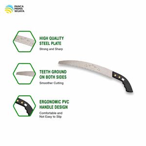 Sierra de Podar Curva de Alta Calidad de 18 y 20 Pulgadas, Sierra Manual para Árboles de Café, Jardín, Huerto, Herramienta para Cortar Madera - Product Image 4
