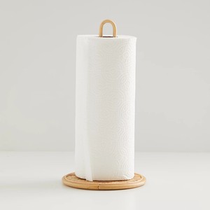 Desk organizers natural rattan paper holder stands tissue roll holders for kitchen bathroom - Product Image 2