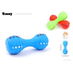 Yommy Pet <b>Dumbbell</b> Toy 13.8cm X 5.4cm Chew For Dogs - Product Image 1