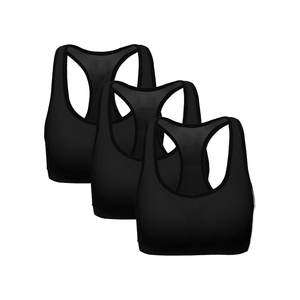 Nuevo Sujetador Deportivo para Mujer, Top de Gimnasio y Fitness con Tirantes Cruzados en la Espalda, Estampado, Spandex - Product Image 3