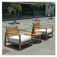 Silla Soffa Cattalina Bali Indonesia de Madera de Teca, Diseño Moderno y Minimalista, Duradera, Ecológica, para Sala de Estar, Hospital o Exteriores