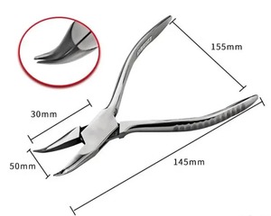 Ametrine Surgical 1Pcs Stainless Steel Needle Nose <b>Pliers</b> Nylon Platform <b>Plier</b> Manual Instrument <b>Set</b> for General Surgery - Product Image 6