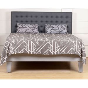 Juego de fundas de almohada de estilo tejido Simple de algodón 100%, ropa de cama a juego de tamaños personalizados para habitaciones de invitados - Product Image 1