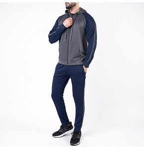Conjunto Deportivo Casual con Capucha, Cremallera y Logotipo Personalizado, Resistente al Viento, de Alta Calidad, Unisex, 100% Algodón Felpa, Secado Rápido - Product Image 2