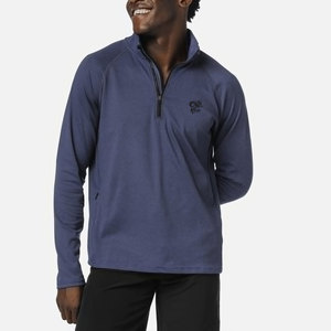 Sweat-shirt à col zippé pour homme de qualité supérieure, tissu en polaire doux, chaud et confortable, pull décontracté d'hiver pour un usage quotidien - Product Image 1