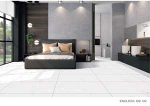 Carreaux de porcelaine émaillée polie à surface brillante, conçus pour les revêtements de sol et les murs de grand format, offrant des reflets lumineux. - Product Image 3