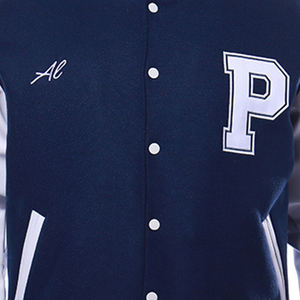 Veste de sport de style universitaire pour homme, coupe parfaite, nouvelle collection, logo brodé personnalisé, fabrication en usine, prix abordable. - Product Image 3