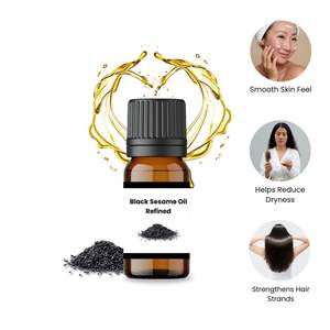 น้ำมันงาดำบริสุทธิ์สำหรับแบรนด์ส่วนตัว – มีบรรจุภัณฑ์สำหรับขายปลีกและส่งออกทั่วโลก - Product Image 2