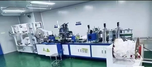 Machines entièrement automatiques de <span class=keywords><strong>fabrication</strong></span> de masques faciaux médicaux jetables non tissés 3 plis, machine de <span class=keywords><strong>fabrication</strong></span> de masques chirurgicaux - Product Image 4
