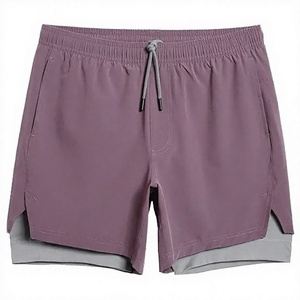 Pantalones Cortos Deportivos para Hombre, de Color Sólido, Secado Rápido, con Cordón en la Cintura y Bolsillos, Estilo Casual - Product Image 5