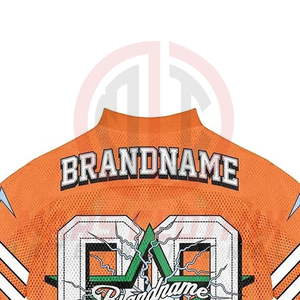 เสื้อเจอร์ซีย์ฟุตบอลอเมริกันย้อนยุคพิมพ์ลายสตรีทแวร์ออกแบบได้ตามต้องการดีไซน์ล่าสุด - Product Image 6
