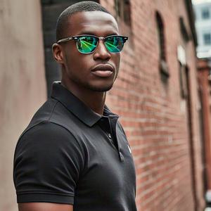 T-shirts de golf personnalisés pour hommes, T-shirts de golf à séchage rapide pour garçons, Ébauches de sublimation pour enfants, tricotés respirants, grande taille pour hommes - Product Image 2