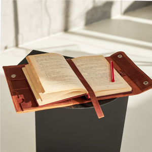 ปกหนังสือไบเบิลหนังแท้แบบสั่งทำพิเศษ พร้อมสลักชื่อและช่องใส่ของ - Product Image 5