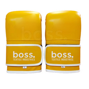 Professional Leather <b>Bag</b> Mitts Dense Cushioning Smooth Inner Fabric Adjustable <b>Wrist</b> Closure-Eco-Friendly Durable Boxing - Product Image 2