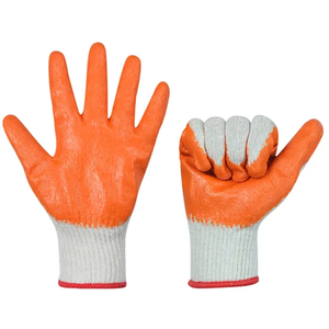 Gants de protection en caoutchouc latex respirants et résistants à l'usure, gants de travail plissés pour la protection des mains - Product Image 3