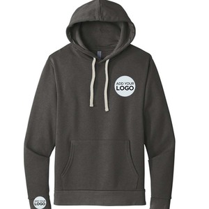 เสื้อฮู้ดดี้แบบผสมผสานสามเนื้อผ้า Next Level ฮู้ดดี้แบบสวมหัว พิมพ์ลาย ทรงปกติ หนัก 360-500GSM ผ้าฝ้าย พิมพ์โลโก้ - Product Image 1