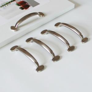 Top Selling Zinc Alloy Oval <b>Bow</b> Cabinet <b>Pulls</b> Modern Transitional Handles for Kitchen Bathroom Dining Room Nightstands Furniture - Product Image 2