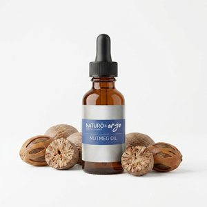 น้ำมันหอมระเหยลูกจันทน์เทศบริสุทธิ์สารสกัดจากเมล็ดสมุนไพรธรรมชาติกลิ่นเผ็ดอบอุ่นสำหรับการนวดน้ำมันหอมระเหยดูแลผิวดูแลสุขภาพ - Product Image 1
