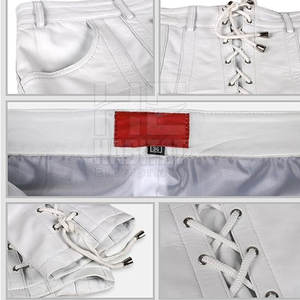 กางเกงหนังผู้ชายคุณภาพสูง สไตล์ลำลอง สีพื้น ขายดี กางเกงหนังผู้ชายแนวสตรีทแวร์ - Product Image 5