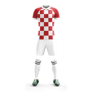 Maillots de football en polyester à impression personnalisée, nouveau modèle, derniers maillots de football, téléchargés par Dress Sports - Product Image 1