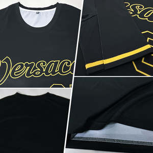 เสื้อเบสบอลพิมพ์ลาย OEM สำหรับฝึกซ้อม เสื้อทีมชาย เสื้อกีฬาระบายอากาศได้ดี ผลิตจากโพลีเอสเตอร์ 100% ทรงเข้ารูป สวมใส่สบาย - Product Image 4