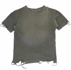 Camisetas Personalizadas de Alta Calidad, 250 g/m², Estilo Desgastado, Tallas Grandes, Ropa Deportiva, Cuello Redondo, Color Sólido, para Hombre - Product Image 5