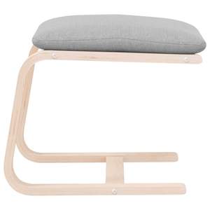 ที่วางเท้าสีเทาอ่อนเก้าอี้มีสไตล์ & ออตโตมันเพื่อความสะดวกสบายและการตกแต่ง - Product Image 5