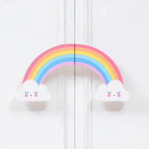 Poignées de porte modernes en bois d'acacia faites à la main, poignée arc-en-ciel, poignée de tiroir, poignées multicolores pour commode et armoire - Product Image 4