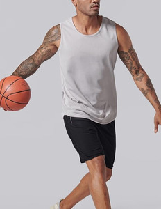 Maillot d'entraînement réversible personnalisé en maille, gilet de sport, maillot de football d'entraînement 100 % coton respirant à l'avant, vente en gros pour adultes - Product Image 2