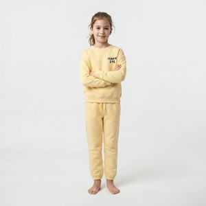 Conjunto Deportivo Moderno para Niños, Sudadera de Algodón y Pantalones Deportivos, Ropa Deportiva de Color Sólido, Proveedor de Ropa Urbana - Product Image 6