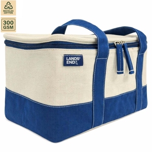 Sac isotherme en toile de coton 300 GSM pour aliments, 25,5x15,2x15,2 cm, avec logo personnalisé, vente en gros, OEM, commande en gros, modèle SS223 - Product Image 1